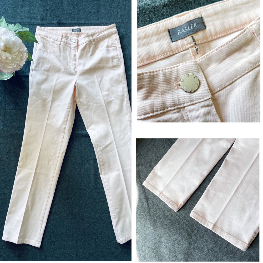 Basler 30" Light Pink Stretchy Jeans